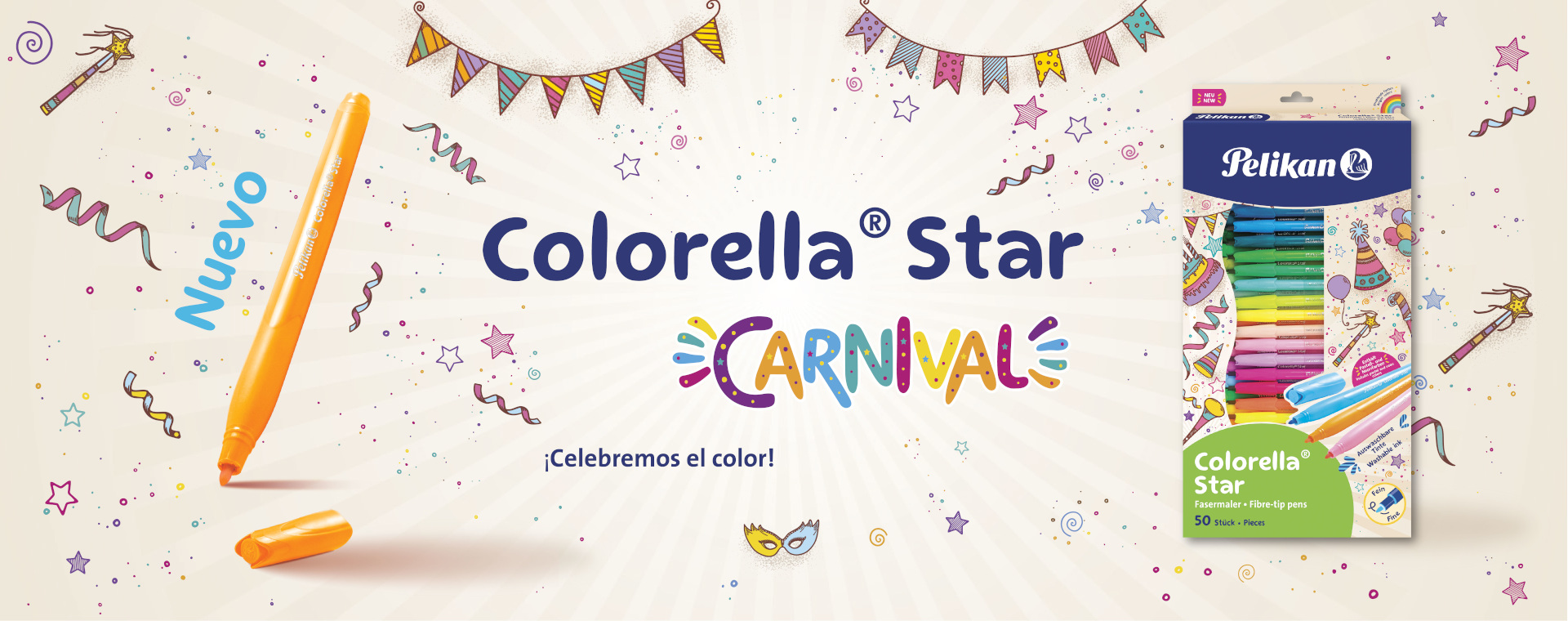 Plumones Colorella Star Carnival
