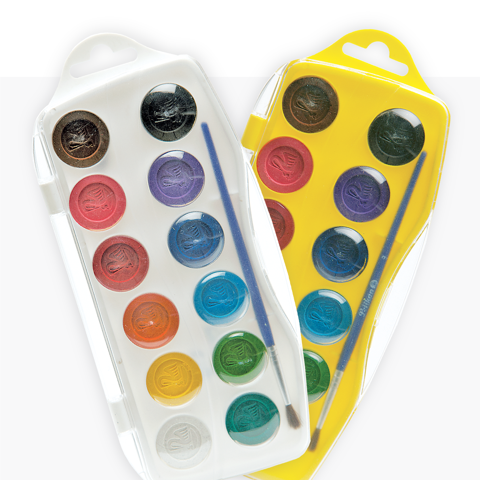 Pelikan - Caja de Acuarelas, Para Niños, 22 Colores, 1 Tubo Blanco,  Portátil : : Juguetes y juegos