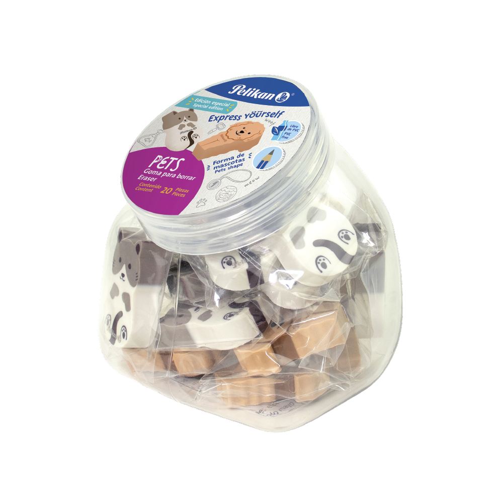Goma Pets con 20 pzs