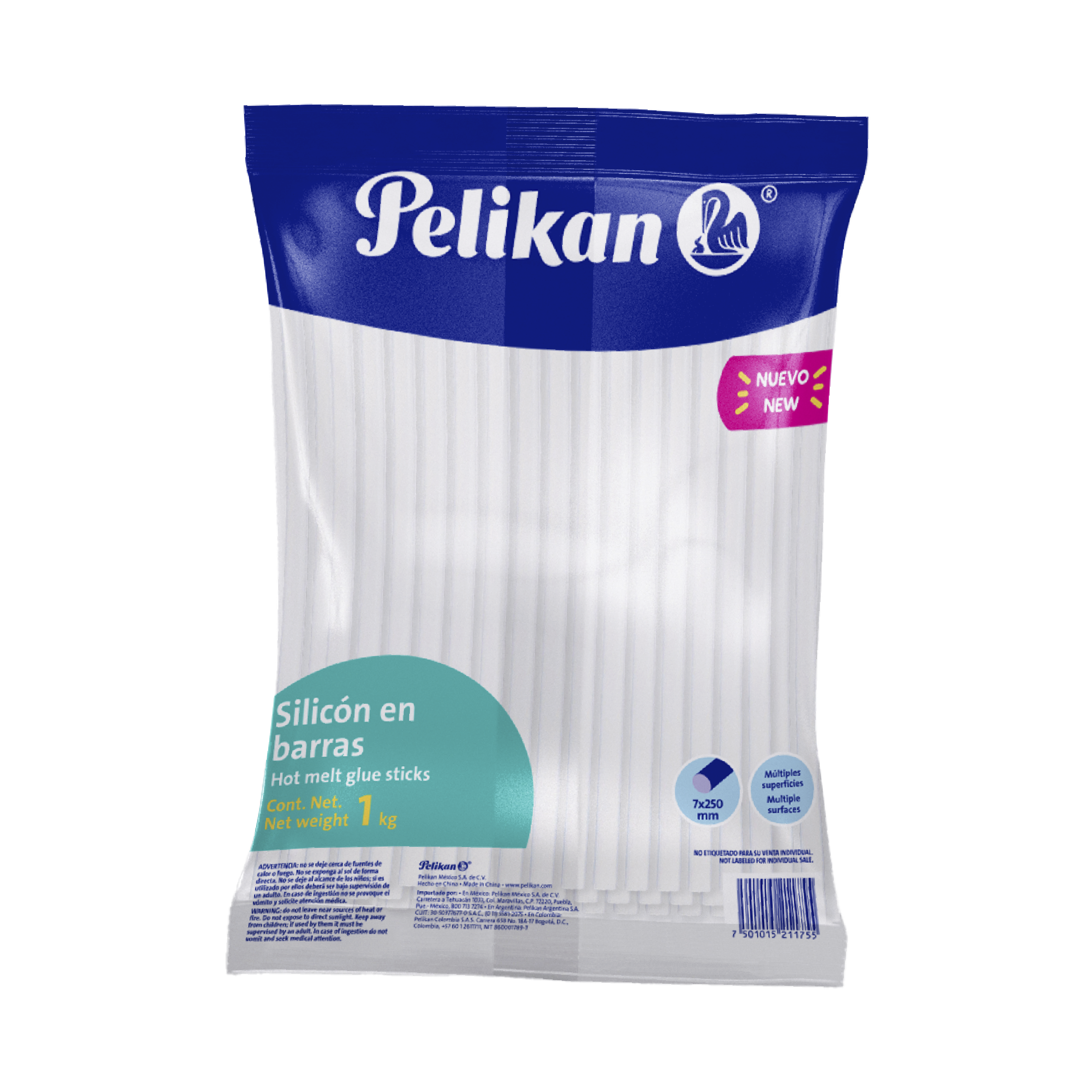 Silicón en barra de 1 Kilo