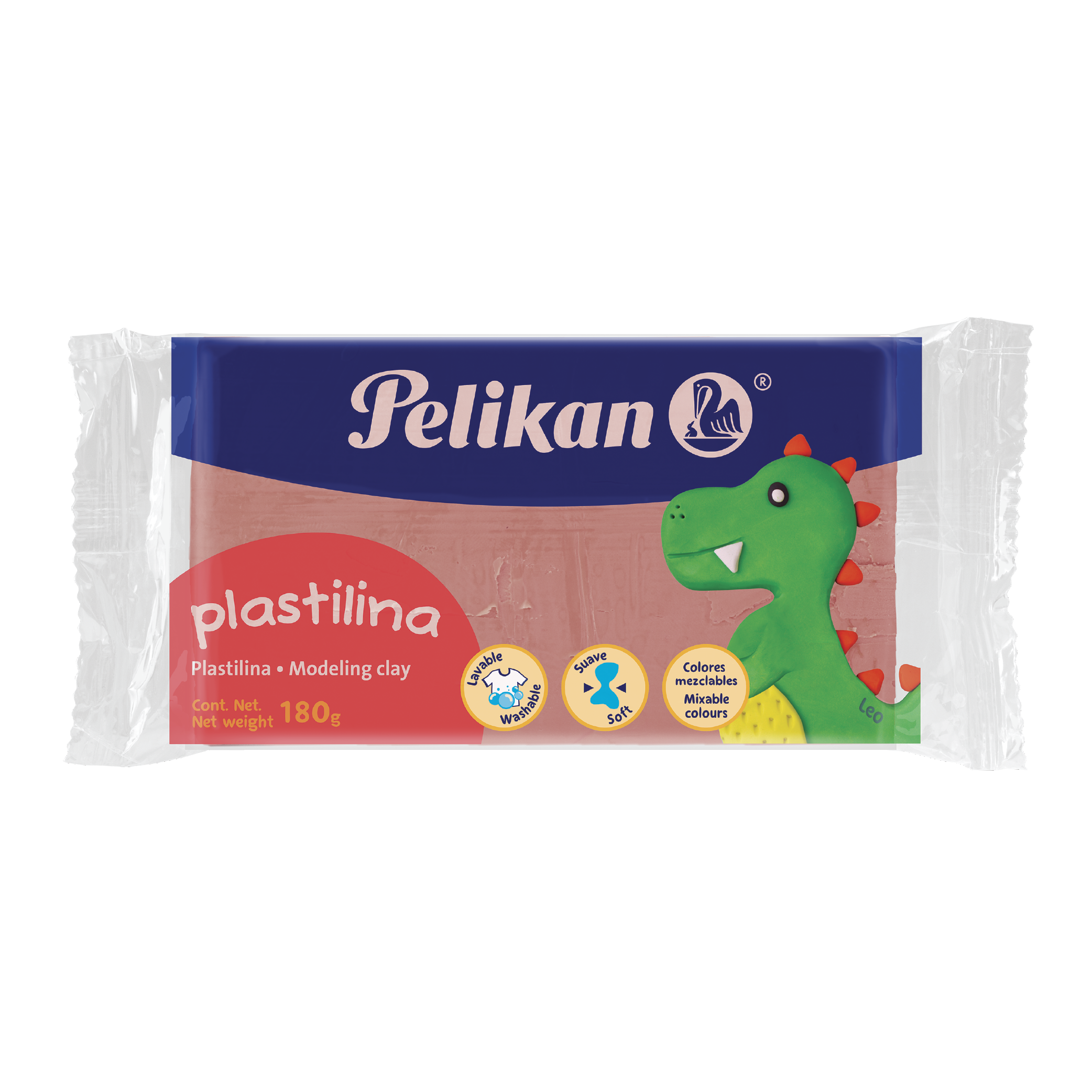 Plastilina Marqueta 180gr. Rosa canela