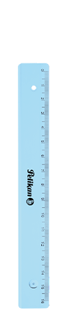 Blue ruler 16 cm